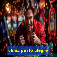 clima porto alegre